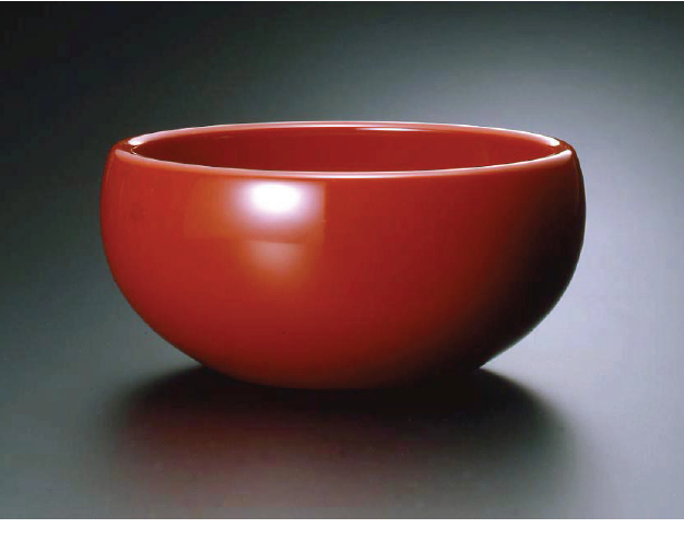 木地呂(KIJIRO URUSHI Lacquerware) Y-511 先朱75 背高鉢
